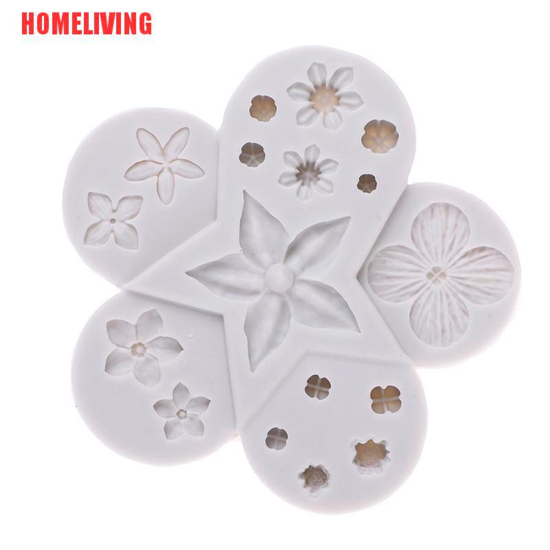 Khuôn silicone Tạo Hình Hoa Trang Trí Bánh Kẹo
