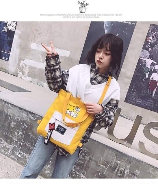 Túi tote hình chó cực xinh
