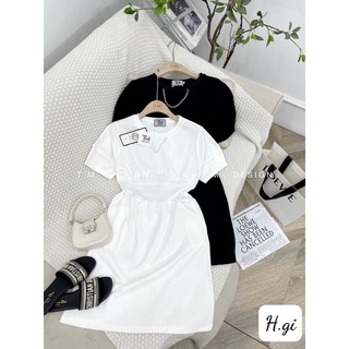 Đầm cotton chun eo🤍