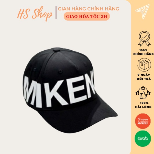 Mũ lưỡi trai Mikenco nhiều màu, nón kết form unisex nam nữ - MLT15