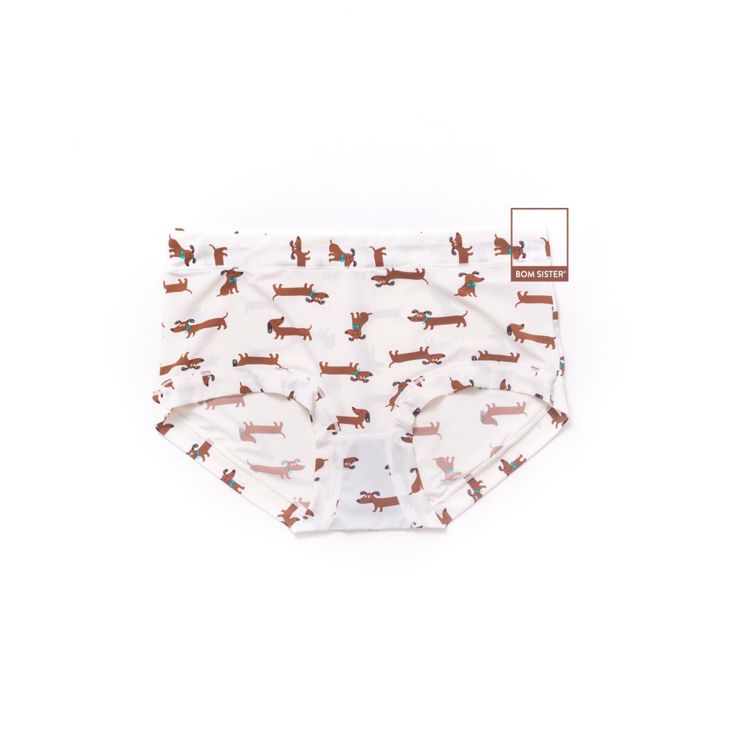 [Mã FAMALLT5 giảm 15% đơn 150k] Quần Lót Su Gấp Viền Hoạ Tiết Dễ Thương phần 2 BOM SISTER Q9905 | BigBuy360 - bigbuy360.vn