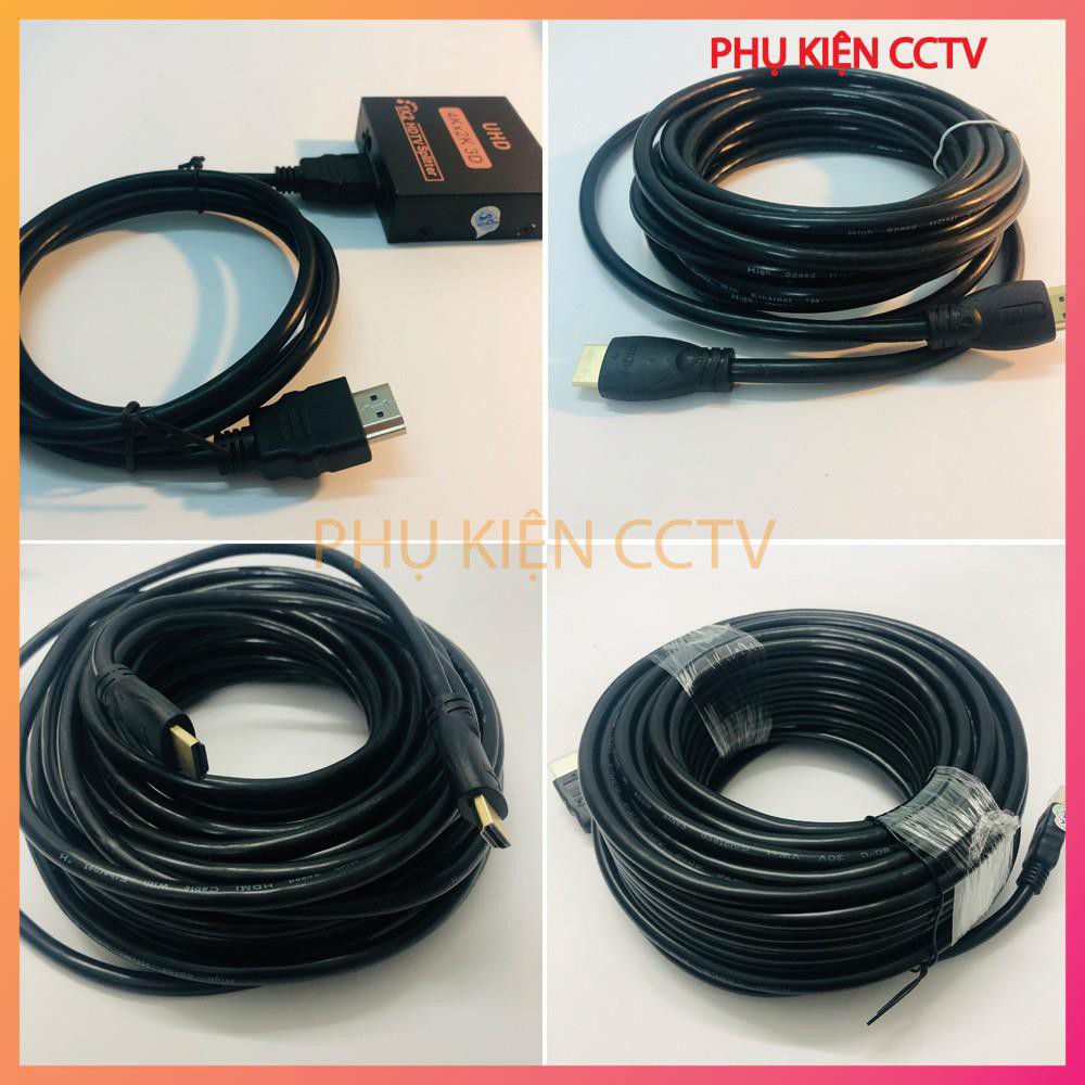 Dây HDMI TRÒN 1.5M - CHUẨN 2K UHD