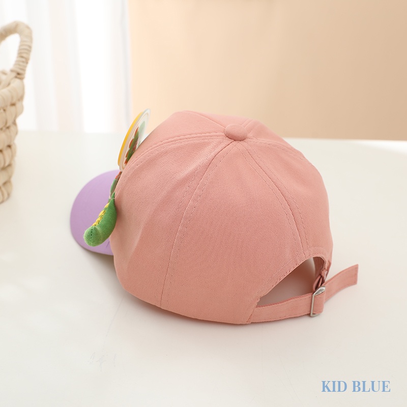 Mũ Lưỡi Trai Da In Hình Khủng Long Đáng Yêu Cho Bé