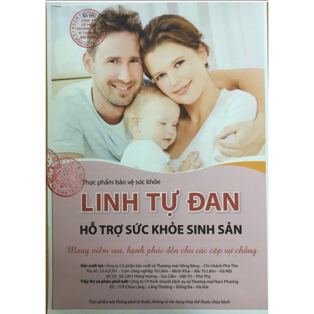 [TÍCH ĐIỂM] - Linh Tự Đan - Dành Cho Người Hiếm Muộn