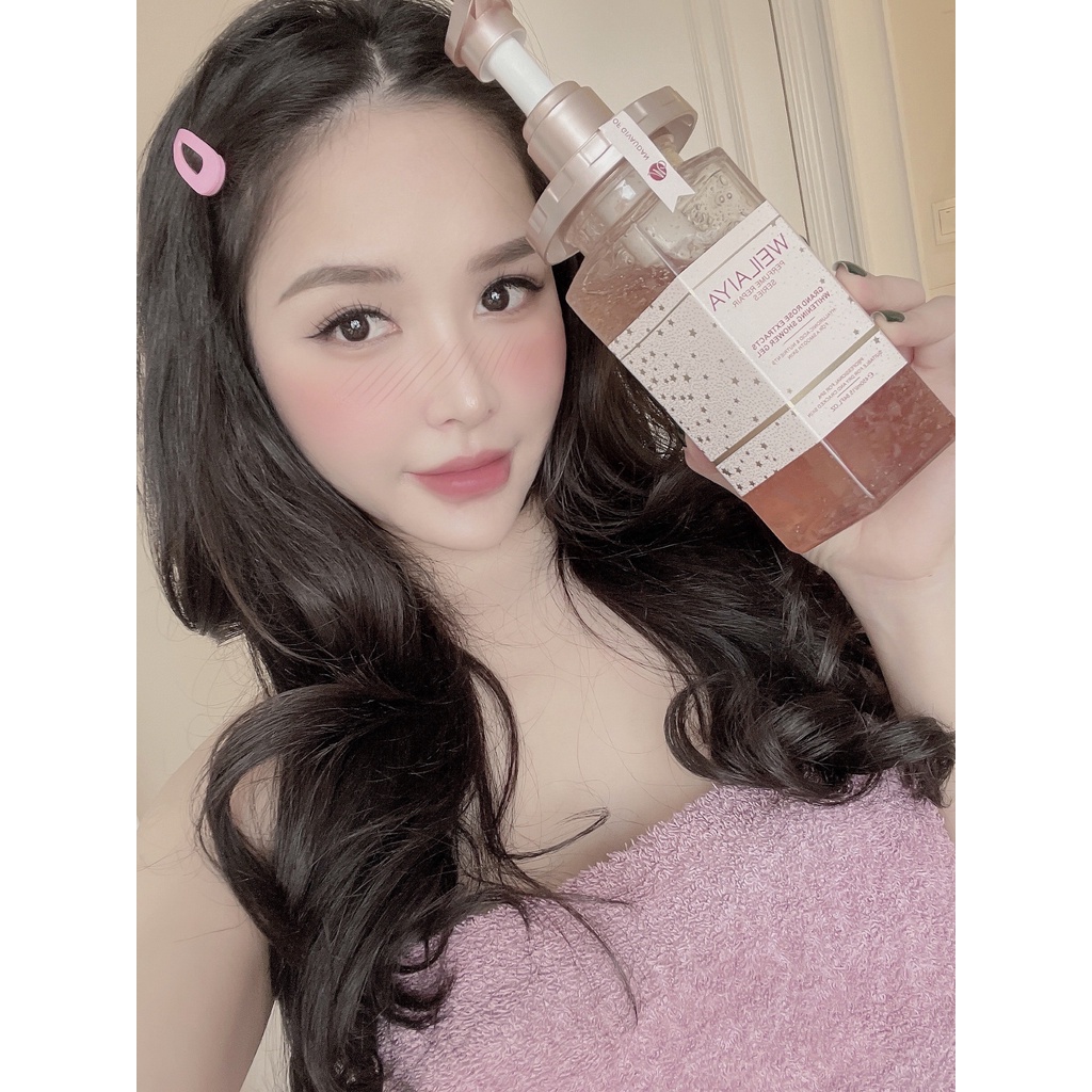 SỮA TẮM TUỶ MẬT HOA HỒNG DAMASK HƯƠNG NƯỚC HOA WEILAIYA | BigBuy360 - bigbuy360.vn