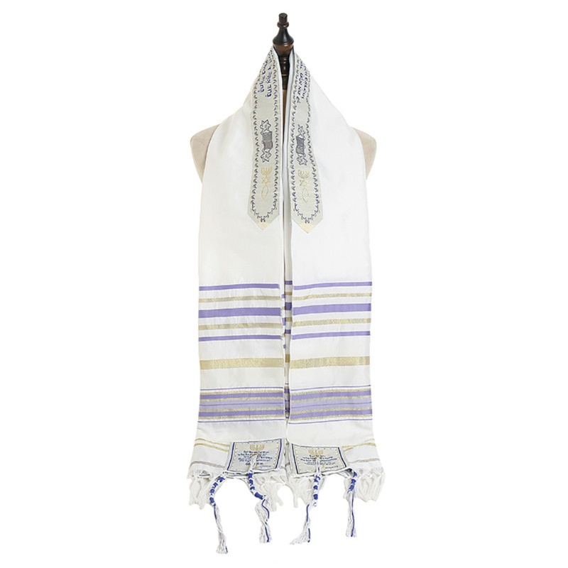 Khăn Cầu Nguyện ONERI Tallit Màu Đen Cho Nam