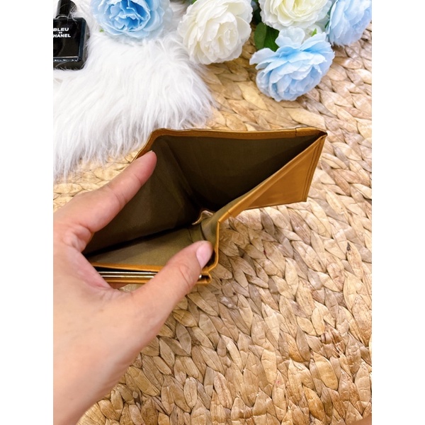 Ví gấp da thật hàng si