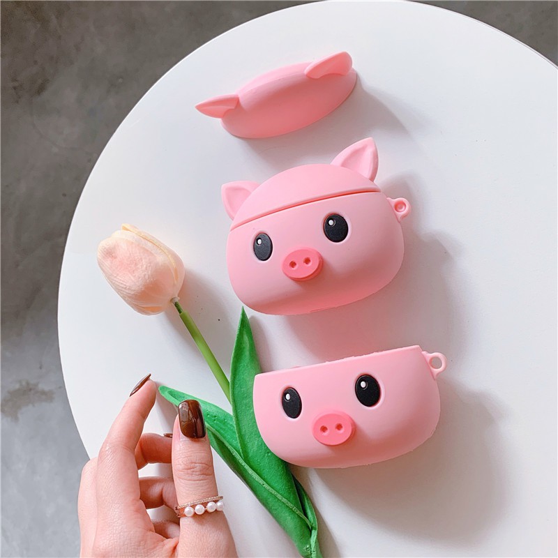 Case AirPods 1/2 Vỏ Bọc Tai Nghe AirPods 1/2 hình Heo Siêu Cute - MINH AN SAIGON