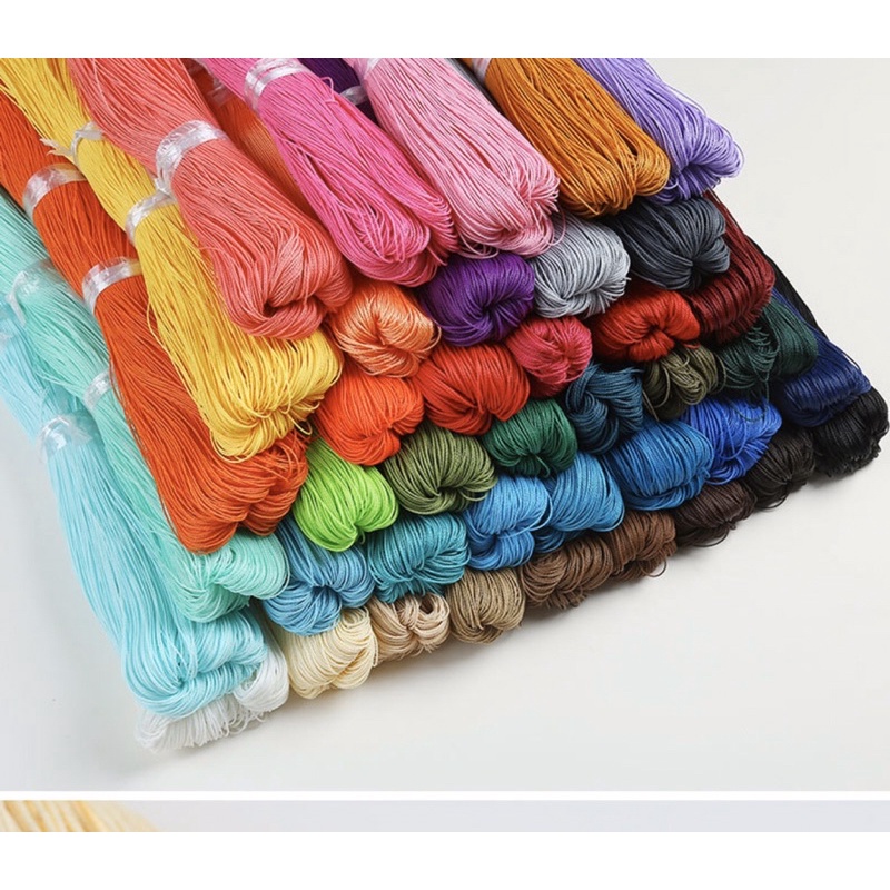 Sock, dây làm vòng water poor siêu chất, dây cói nhựa chống thấm nước làm vòng handmade 5met