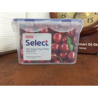 Hộp đựng thực phẩm nhựa pp coop select 2,4 l
