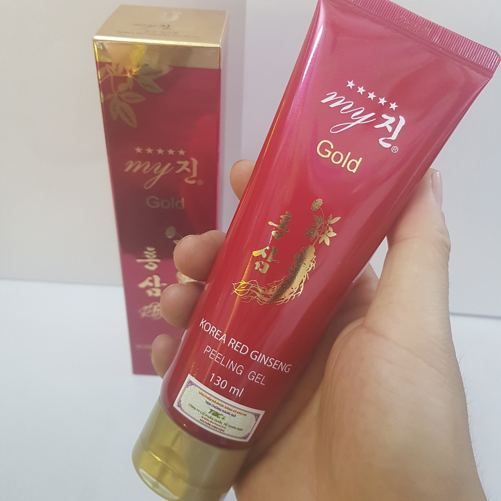 Tẩy Tế Bào Chết Hồng Sâm My Gold Hàn Quốc 130ml