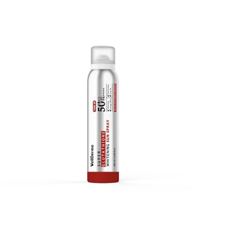 Xịt Chống Nắng Wellderma đỏ