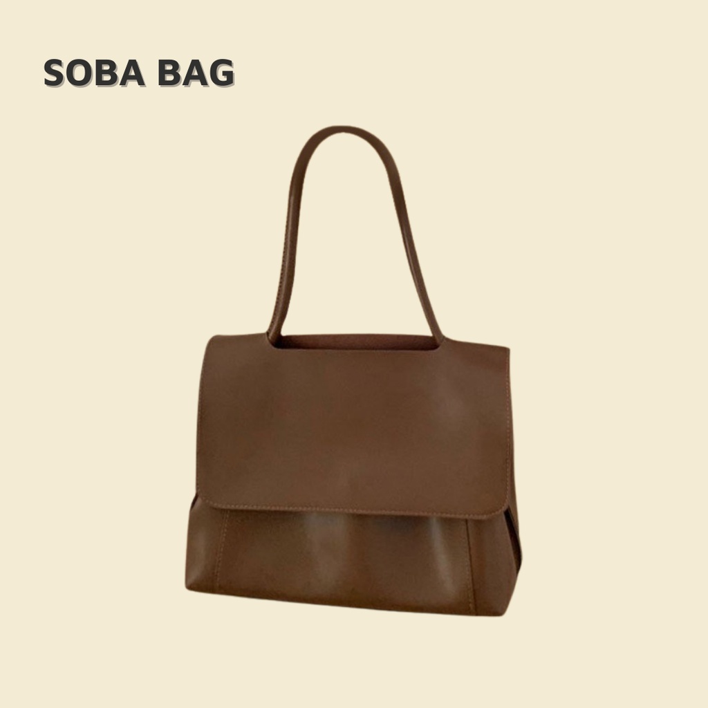 Túi Tote Da cho Nữ phong cách vintage sobabag TT01