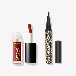 Set kẻ mắt - son lì mini She’s a Maneater Color Collection Tarte