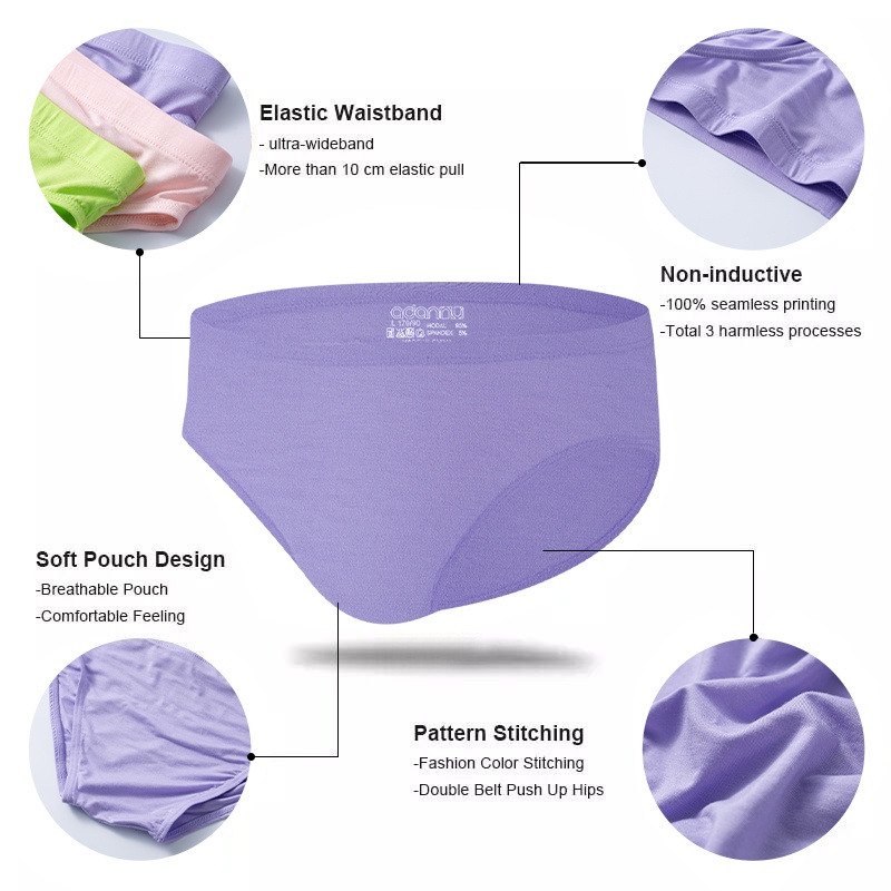 Quần lót mẫu AD7210 mềm mại thoải mái nhanh khô nhiều màu sắc thời trang dành cho nam