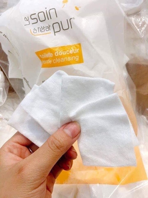 Bông Tẩy Trang Pháp Tetra Le Soin Laretat Pur 600 Miếng