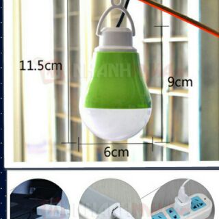 Đèn led tròn cáp USB  siêu sáng 5W BOX
