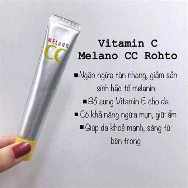 Serum Vitamin C Melano CC Rohto sáng da, mờ nám, tàn nhang | BigBuy360 - bigbuy360.vn