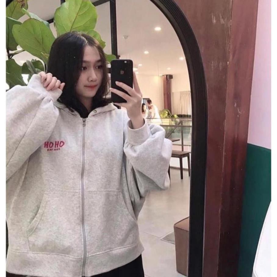Áo KHOÁC Hoodie OHOH 2 Màu TAY PHỒNG Unisex