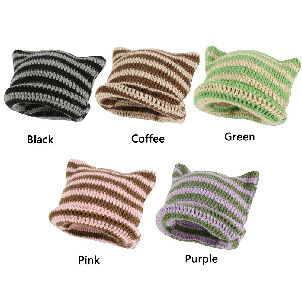 GOGOUP Mũ beanie Tai Mèo Dễ Thương Cho Nữ