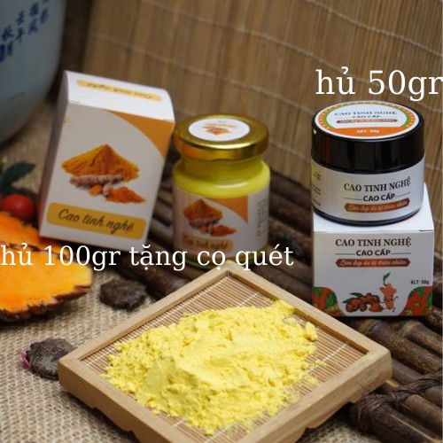 Cao Tinh Nghệ/ Kem Nghệ sữa ong chúa (HANDMADE) 50gr/100gr