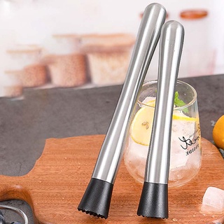 Chày bar dầm inox pha chế cocktail 20,5cm