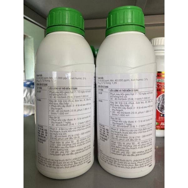 Humic Tan phân bón sinh học - chai 1l