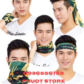 Combo 5 khăn đa năng cao cấp loại 1