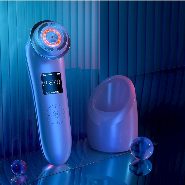 Máy nâng cơ mặt trẻ hoá da 9 trong 1 công nghệ Nano Photon RF từ Nhật Bản  - Thiết bị làm đẹp