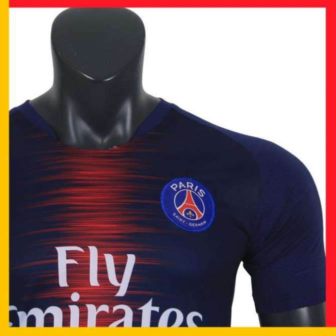 Bộ Quần Áo Bóng Đá Câu Lạc Bộ PSG màu xanh mùa giải 2018 2019