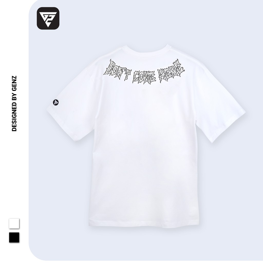 Áo thun tay lỡ GENZ phông Unisex nam nữ Cotton oversize form rộng Don't Come Here | BigBuy360 - bigbuy360.vn