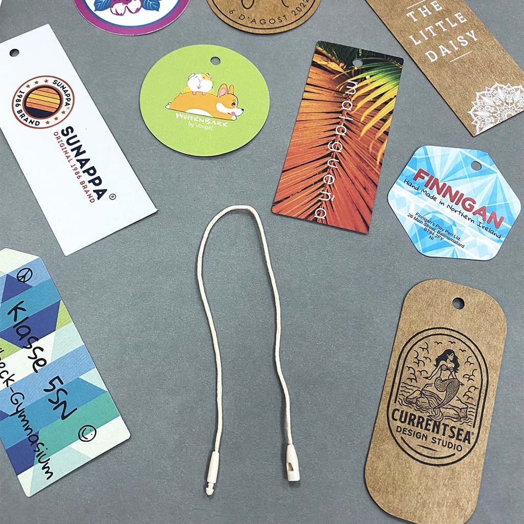 Dây treo cotton tag_Hang tag cord