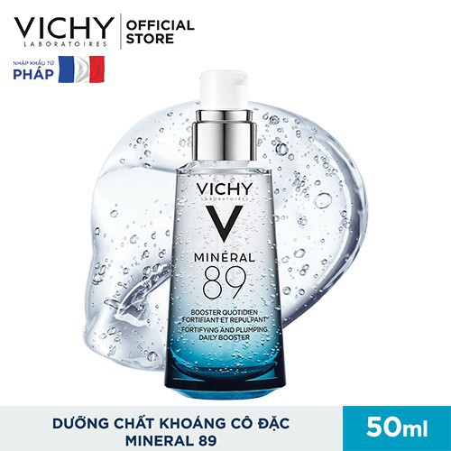 [ CHÍNH HÃNG ] Tinh Chất Khoáng Cô Đặc Phục Hồi Và Bảo Vệ Da VICHY MINERAL 50ml