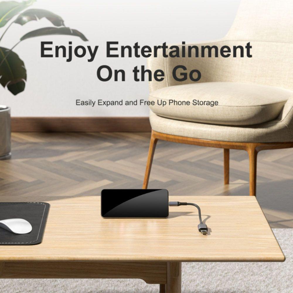 Cáp Truyền Dữ Liệu USB Type C OTG Thiết Kế Dây Bện Độc Đáo