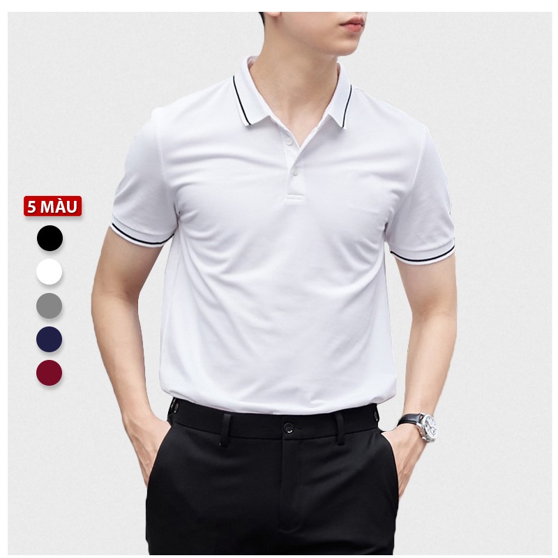 Áo Polo nam UNIFUN mã TT48 UNIFUN Áo thun nam cao cấp có cổ sang chảnh lịch lãm vải co dãn mềm mịn