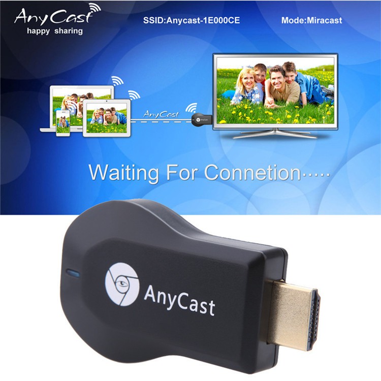 Thiết Bị HDMI Không Dây Kết Nối Điện Thoại, Máy Tính Bảng Với TV Anycast