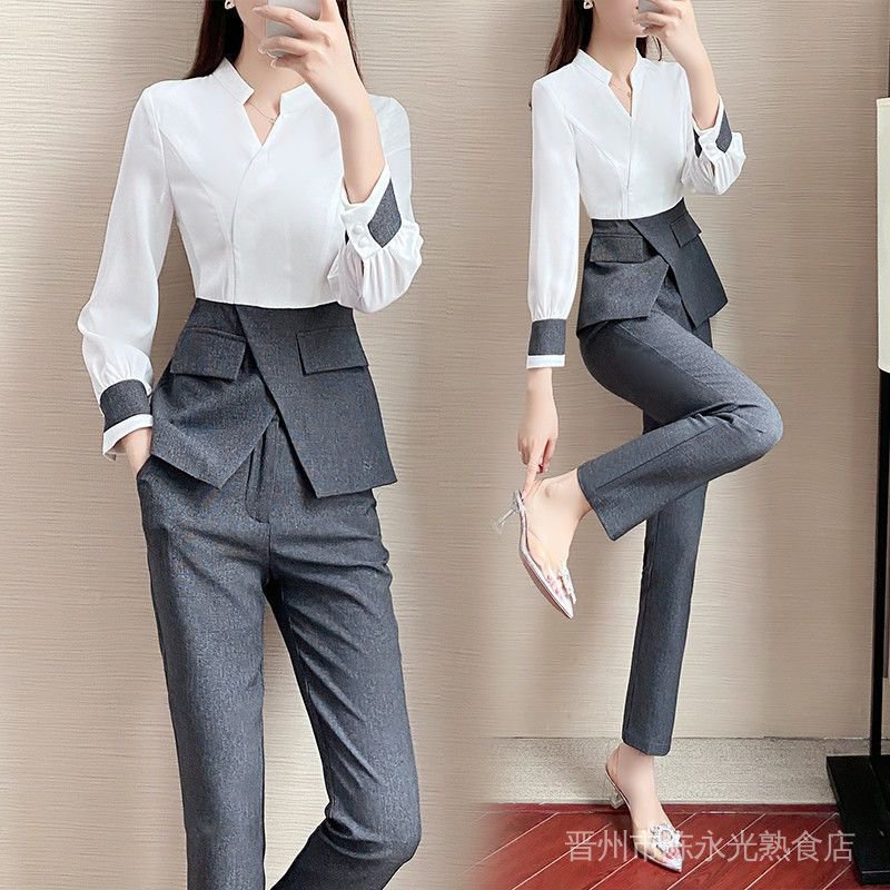 Bộ Đồ Vest Thời Trang Công Sở Thanh Lịch Cho Nữáo kiểu hàn quốc mùa hè