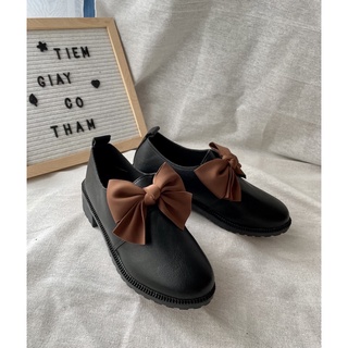 Giày loafer nơ vải size 35-40