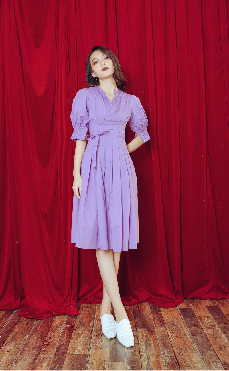 CCHAT Váy XL nơ eo Q55 | BigBuy360 - bigbuy360.vn