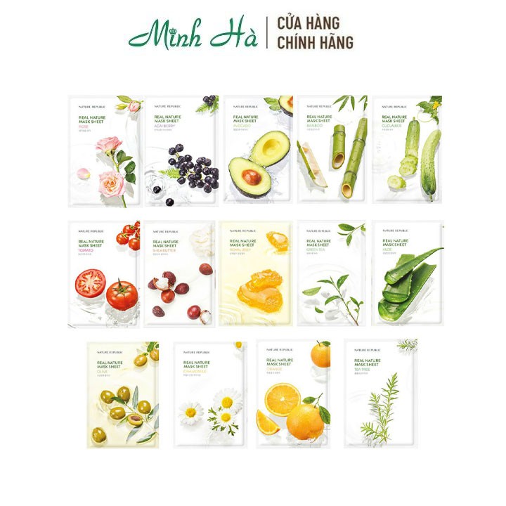 Mặt nạ Nature Republic Real Nature Mask Sheet