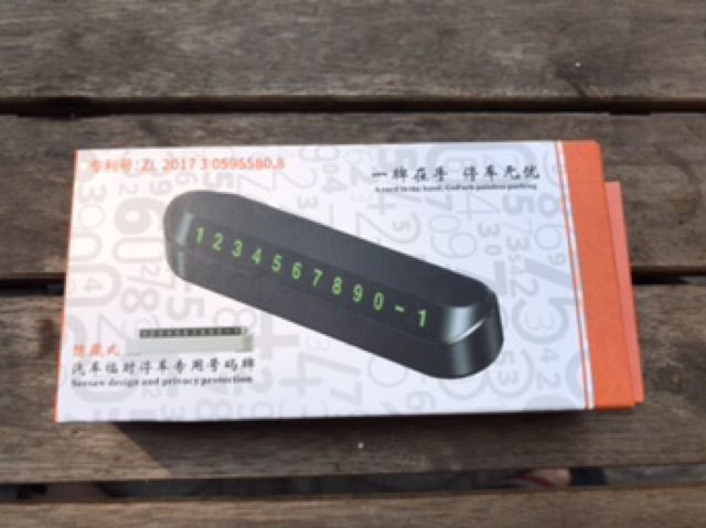 Bảng số điện thoại cho ô tô bộ 4 dãy số đặt taplo ô tô | BigBuy360 - bigbuy360.vn