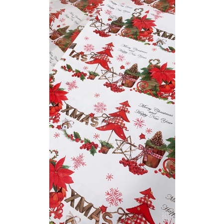 Giấy Gói Quà noel đẹp lung linh - Phụ kiện Hani