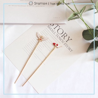 Kẹp tóc hình gậy quyền trượng Cardcaptor Sakura thủ lĩnh thẻ bài - PK018