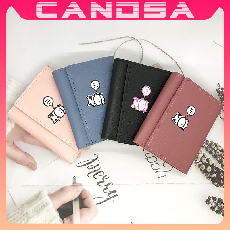 Ví nữ mini cao cấp ngắn cute nhỏ gọn bỏ túi thời trang giá rẻ NG41