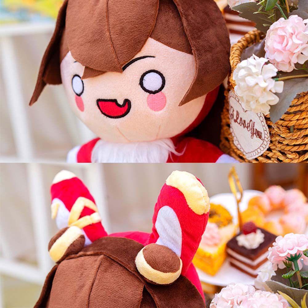 Thú Nhồi Bông Cotton Mềm Hình Nhân Vật Anime Dễ Thương Cho Bé