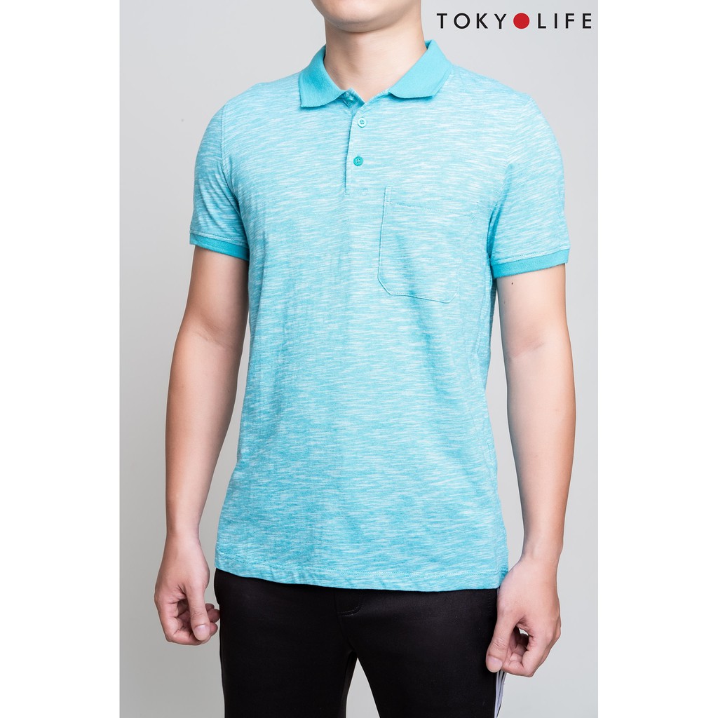 [Mã WABRTKL12 giảm 10% đơn 250K] Áo Polo Nam TOKYOLIFE cổ Đức không chân I733-053E | BigBuy360 - bigbuy360.vn