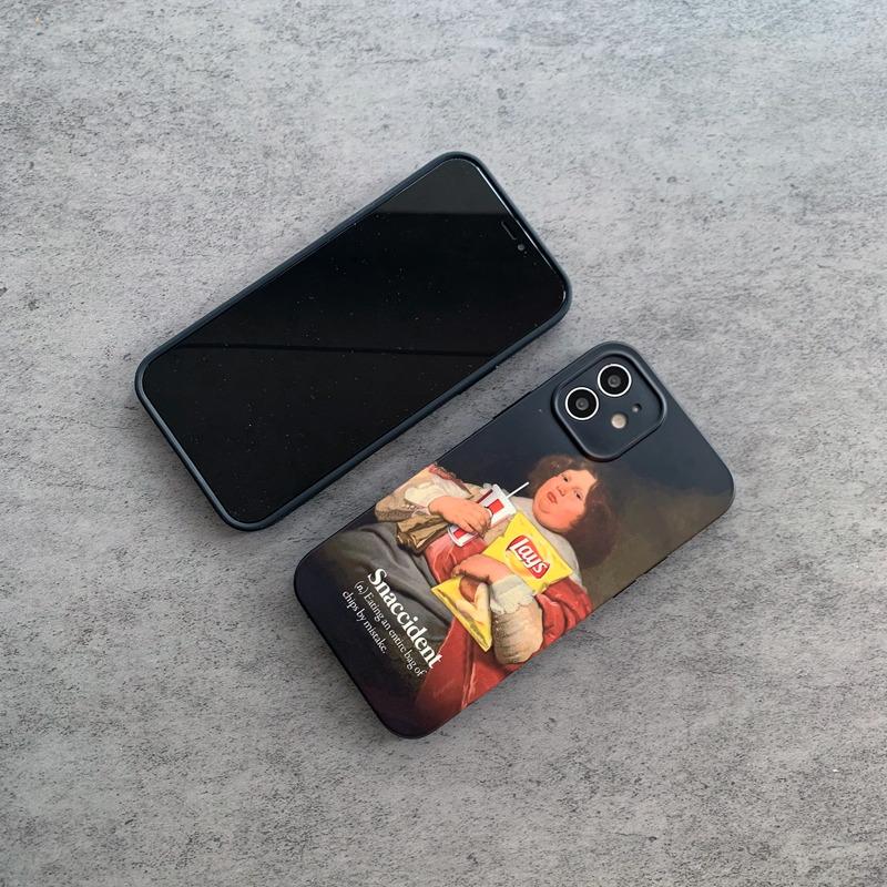 Ốp điện thoại mềm in hình tranh sơn dầu cho Iphone 12 Pro Max/I7/I8 Plus/X/Xs/Xr/Xs Max/11/11 Pro/11 Pro Max/Se2