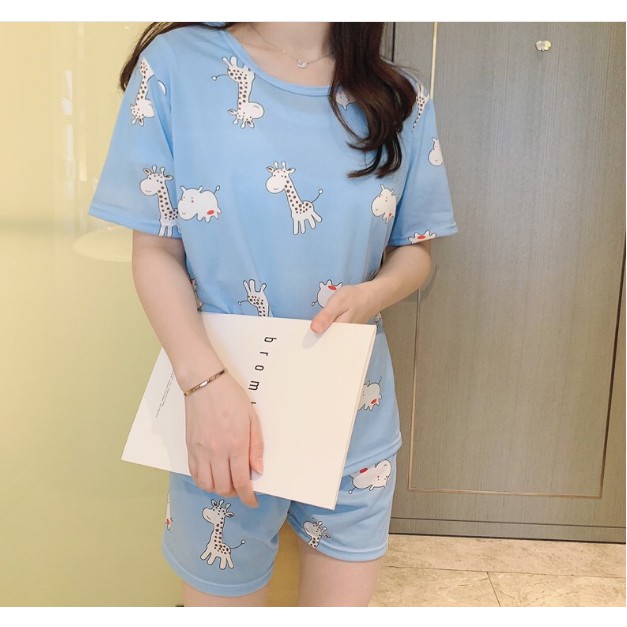 [Mã WA1606 giảm 15% đơn 99k] PVN13245 Bộ đồ ngủ nữ zoo mùa hè T2 SW | BigBuy360 - bigbuy360.vn