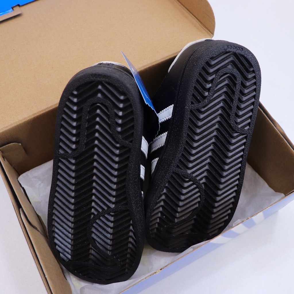 Tênis Infantil Adidas De Couro Com Sola Azul Respirável De Alta Qualidade