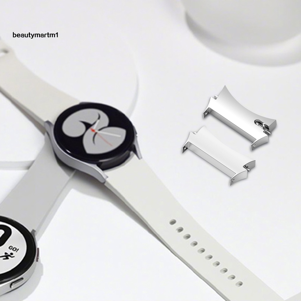 1 Cặp Khóa Dây Đeo Thay Thế Bằng Thép Không Gỉ Chắc Chắn Beautymartm1 Cho Đồng Hồ Thông Minh Samsung Galaxy Watch 4 / Watch 4 Classic